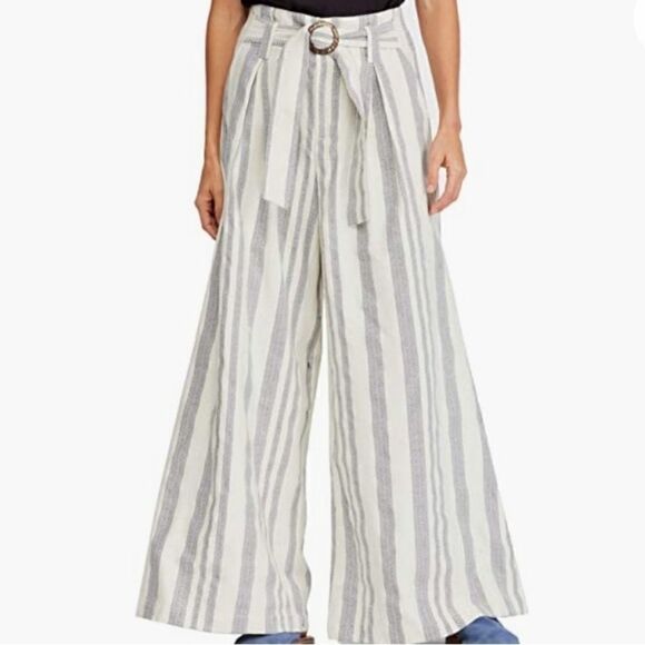 Free people HI TYED WIDE LEG PANTS - Picture 4 of 11